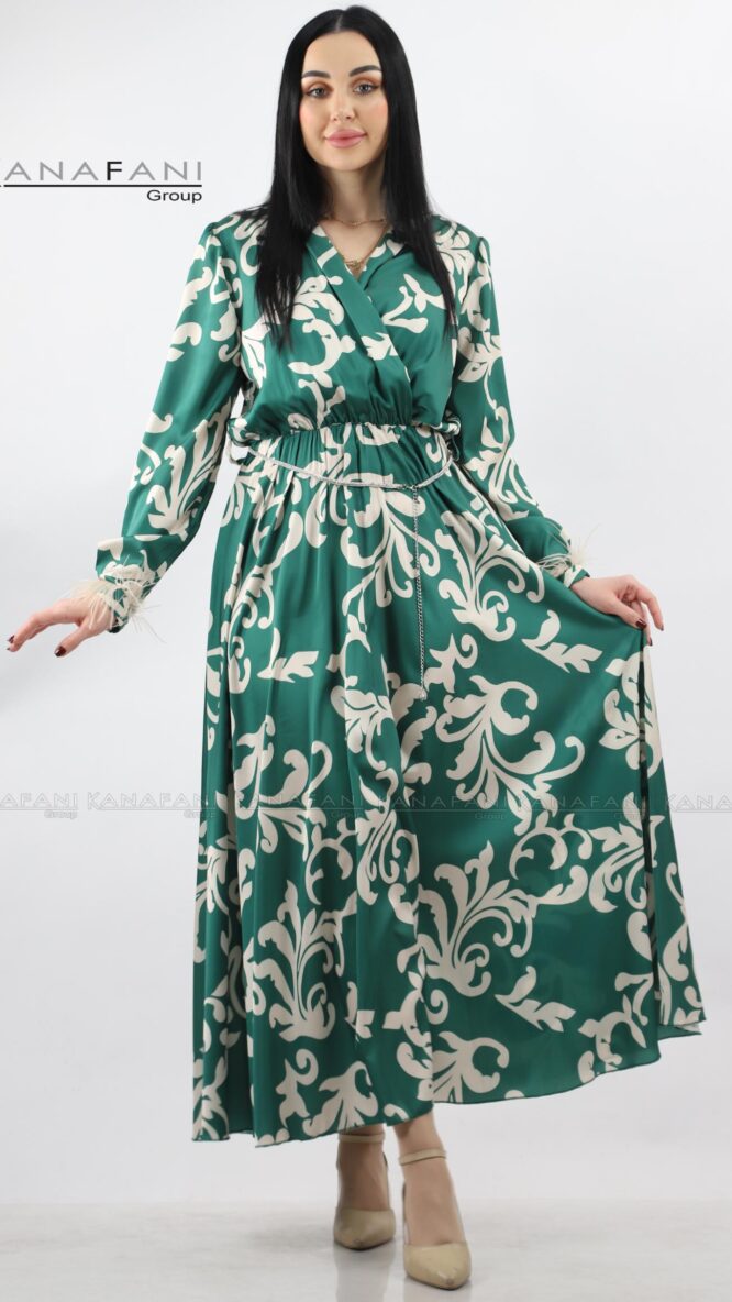 Dress Aramani With feathers